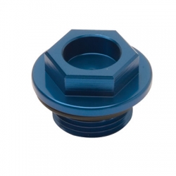 Tusk Oil Filler Plug Blue Yamaha YFZ 450