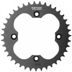 Vortex Black Rear Steel Sprocket Honda TRX 450R and 450ER